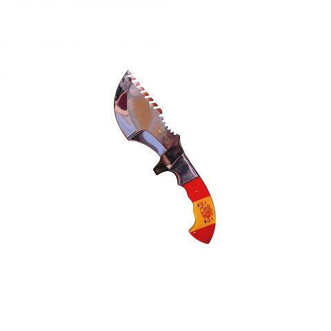 Full Tang Tactical Hunting Knife with Razor-Sharp Blade & Leather Sheath