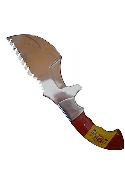 Full Tang Tactical Hunting Knife with Razor-Sharp Blade & Leather Sheath - Image 2