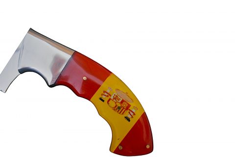 Full Tang Tactical Hunting Knife with Razor-Sharp Blade & Leather Sheath - Image 3