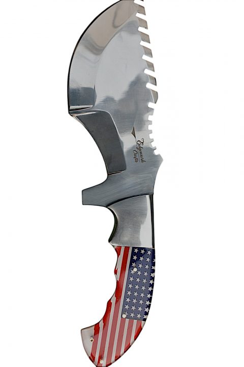 Full Tang Tactical Hunting Knife with Razor-Sharp Blade & Leather Sheath - Image 2