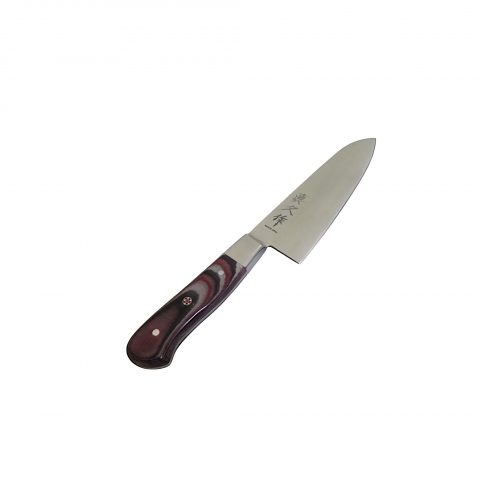 Artisan Japanese-Style Utility Knife with Sheath - Image 2