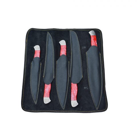 Ornate Bolster Culinary Knife Set 5 Piece - Image 7